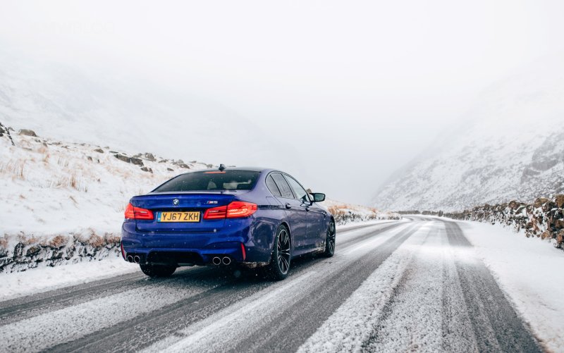 BMW m5 f90 Winter