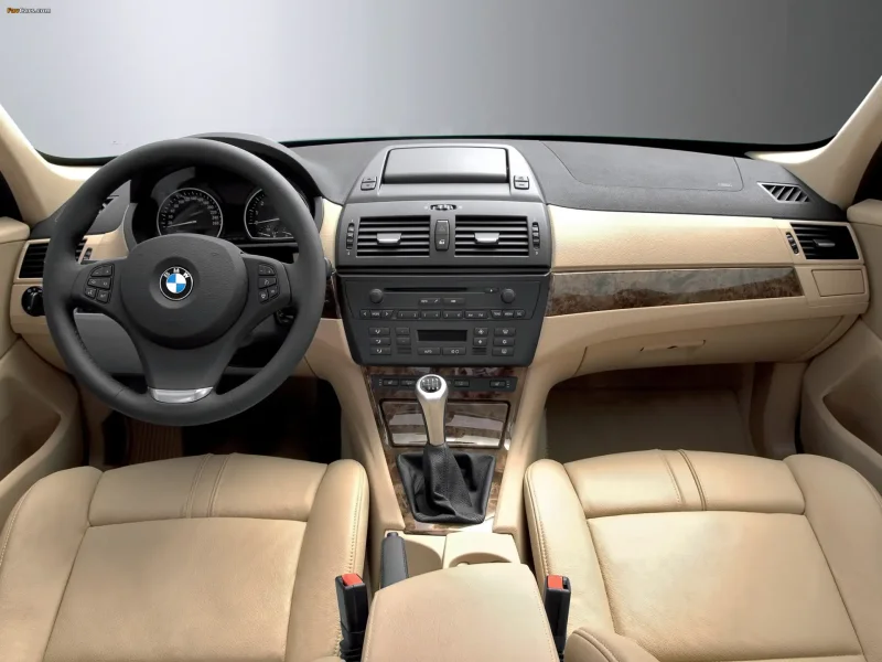 BMW x3 2008 салон