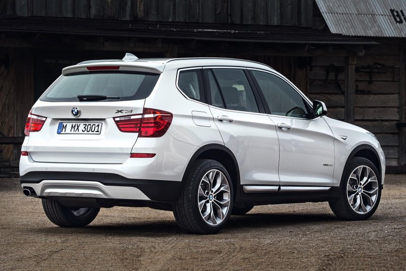 BMW x3 2017 белая