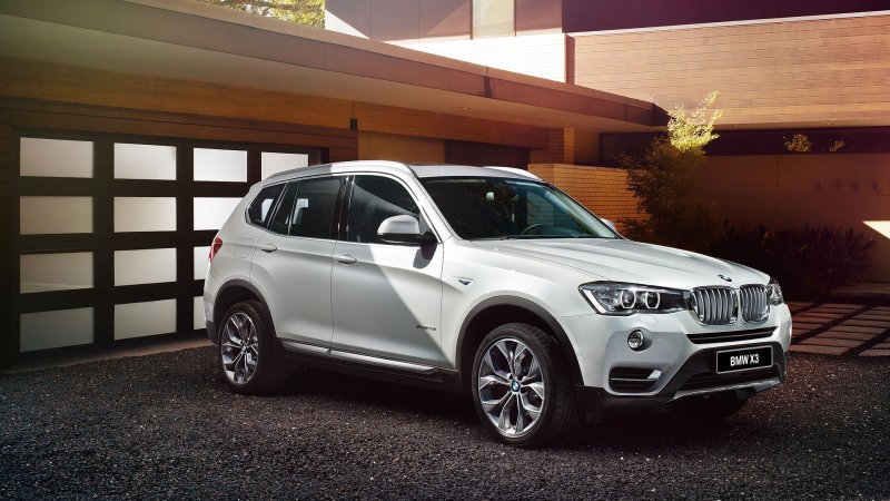 BMW x3 2015 белый