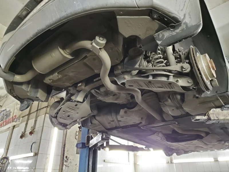 Защита двигателя BMW x1 e84