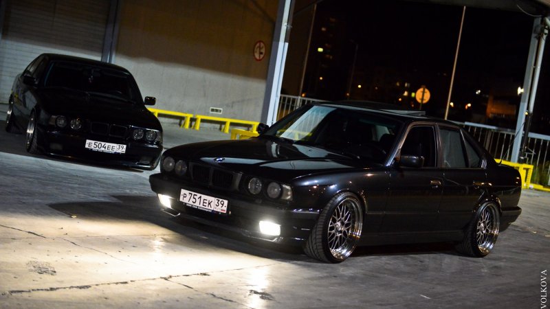 BMW e34 Black Night