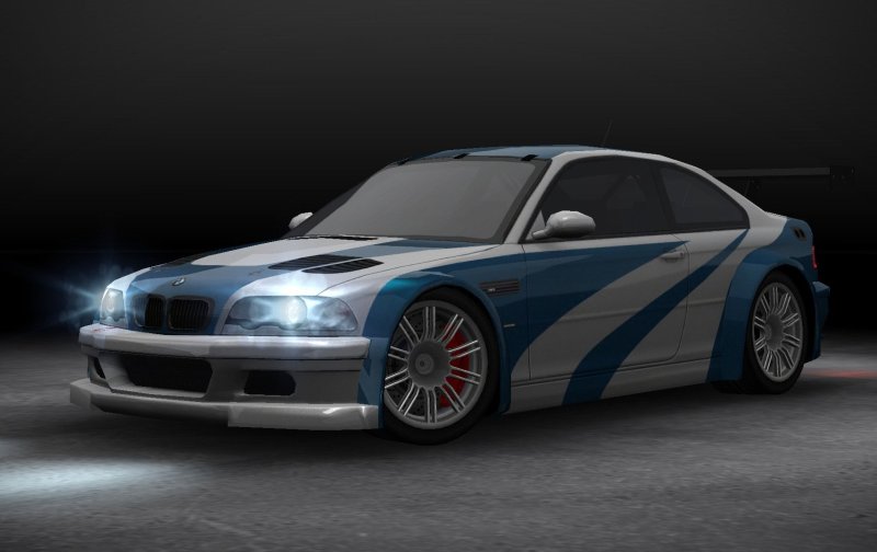 NFS most wanted BMW m3 GTR