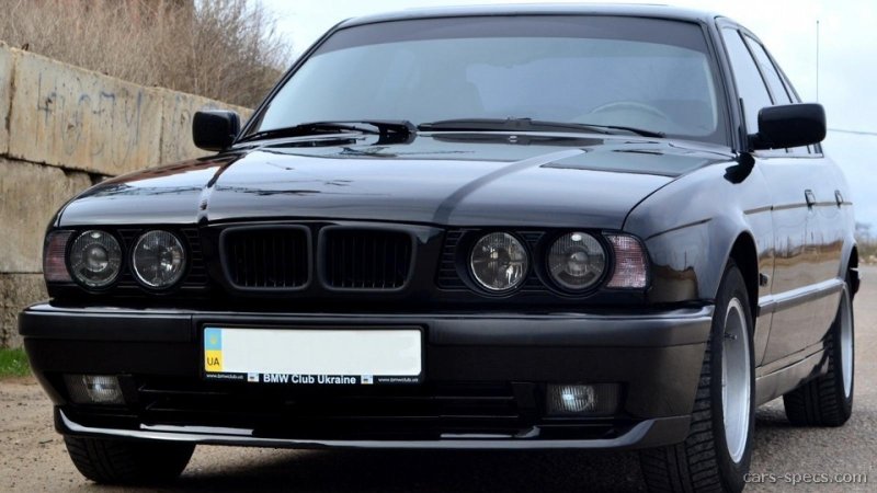 BMW e34 Рестайлинг