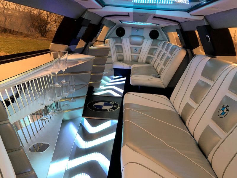 Лимузин БМВ х6 салон