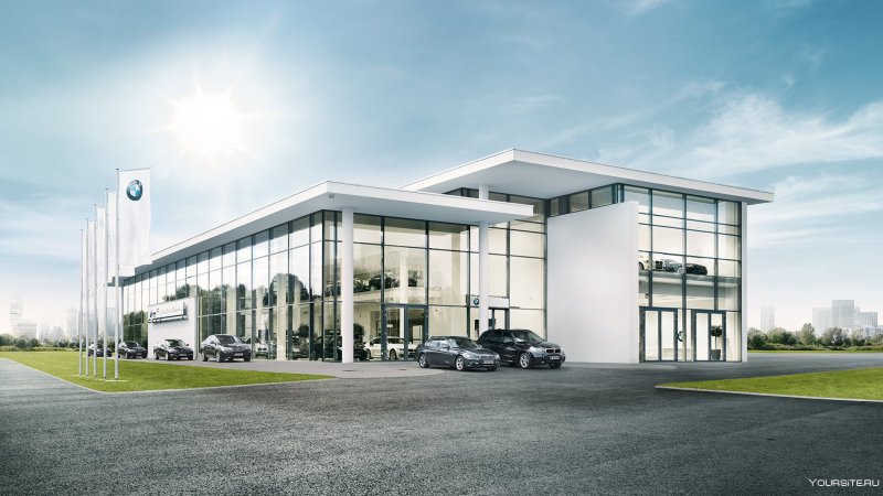 Peugeot фасад дилерский центр 2020