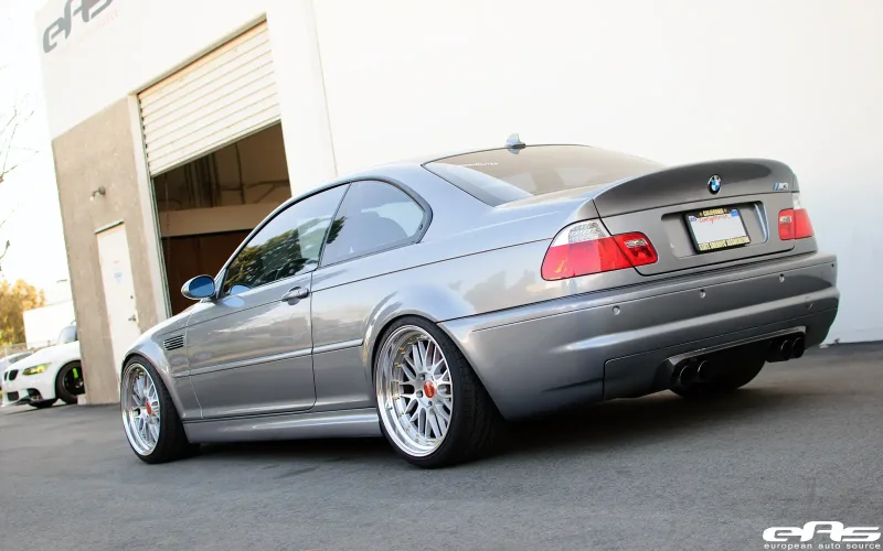 BMW e46 sedan Silver