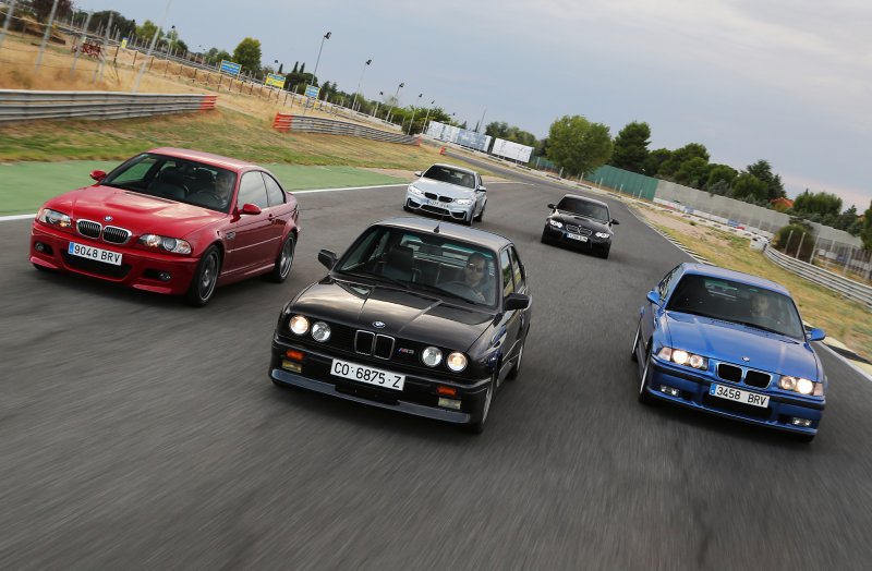 BMW m3 поколения по годам