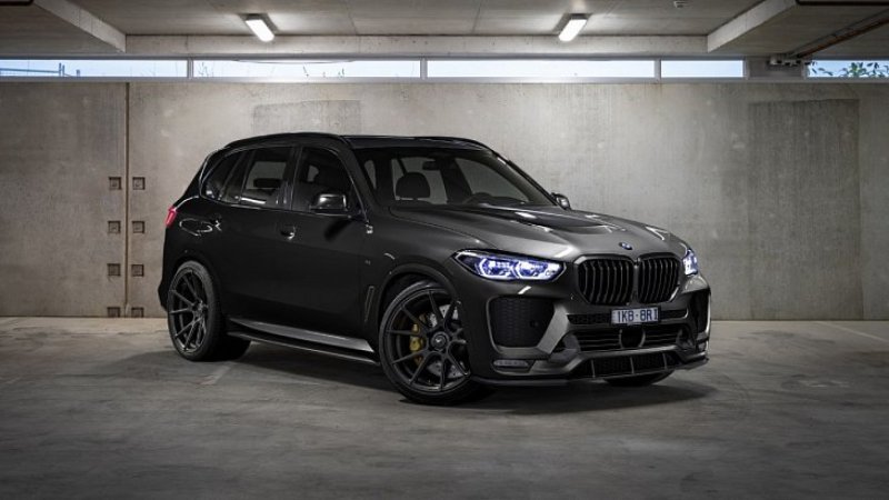BMW x5 g05 черный матовый
