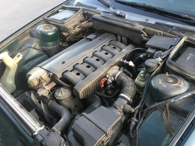 BMW e34 m50 мотор