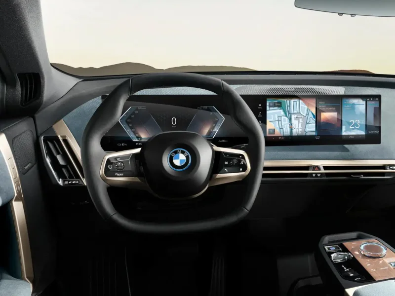 BMW IX 2022 салон