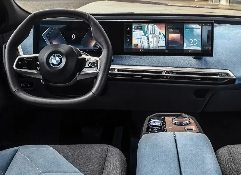 BMW IX 2021 салон