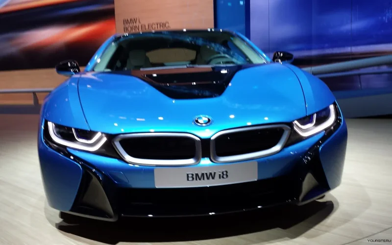 BMW i8 градиент