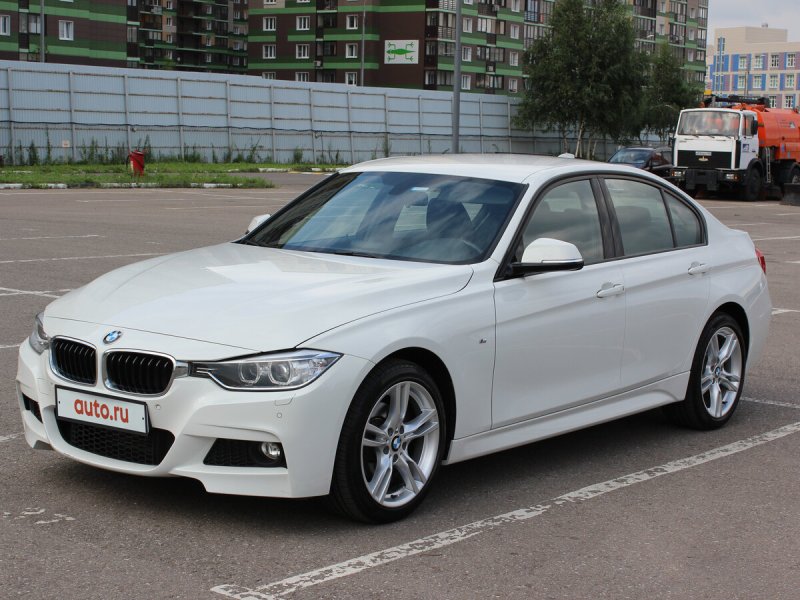 БМВ ф30 белая