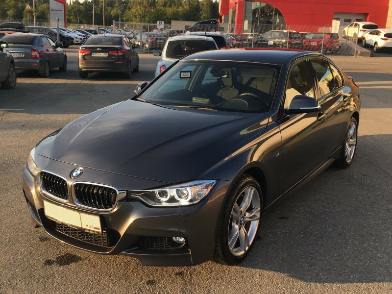 BMW 3 2016 белая