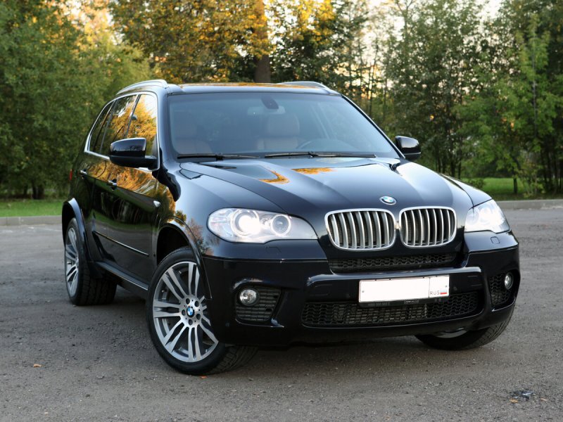 BMW x5 e70 черный