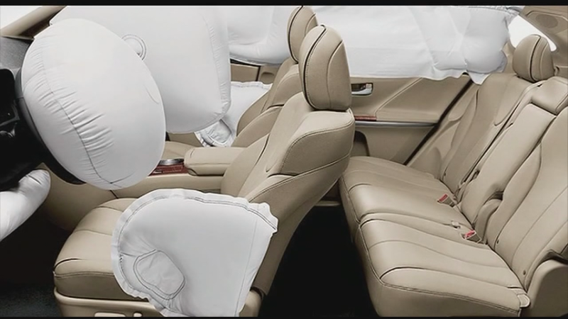 Подушки безопасности в BMW x6 расположение