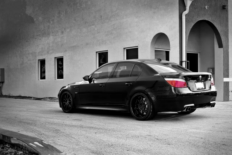 BMW 5 e60 Black