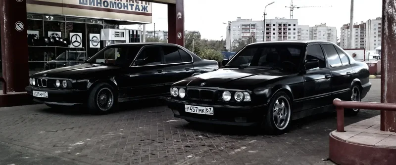 BMW 5 e34 бандитская