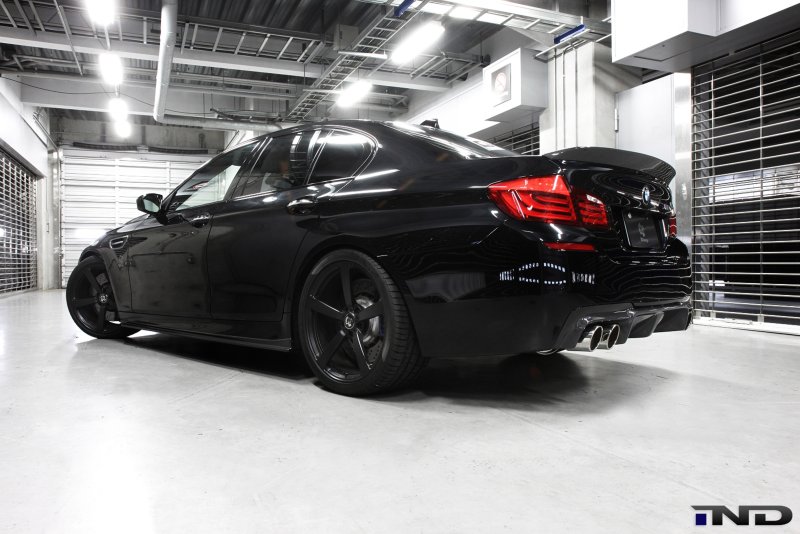 BMW m5 f10 2016 Black