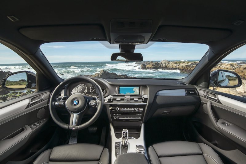 BMW x4 2019 салон