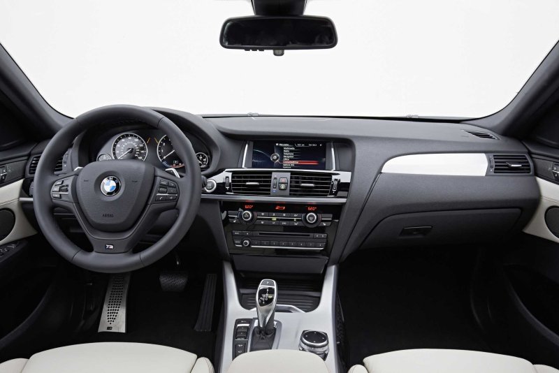 BMW x4 2017 салон