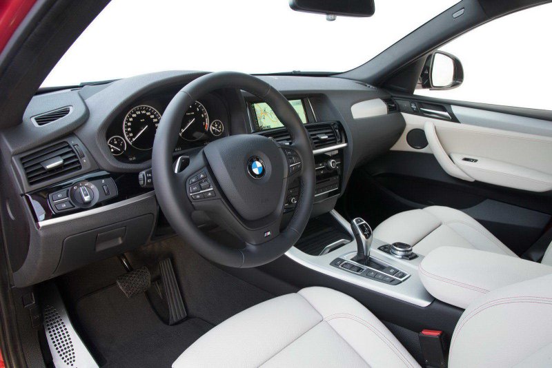BMW x4 f26 салон