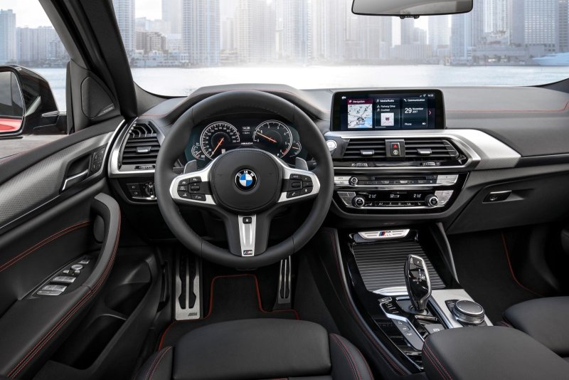 BMW x4m 2019 салон