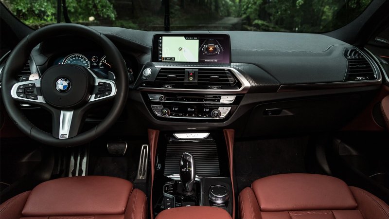 BMW x4 новый салон