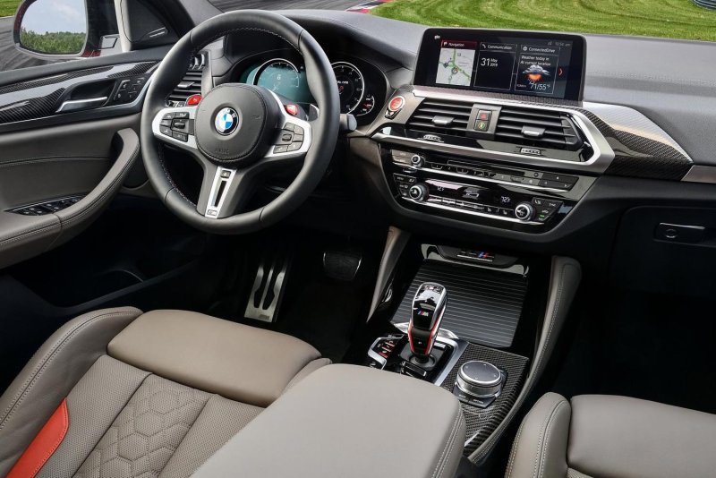 BMW x4 2020 салон