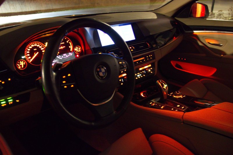Подсветка салона BMW e70
