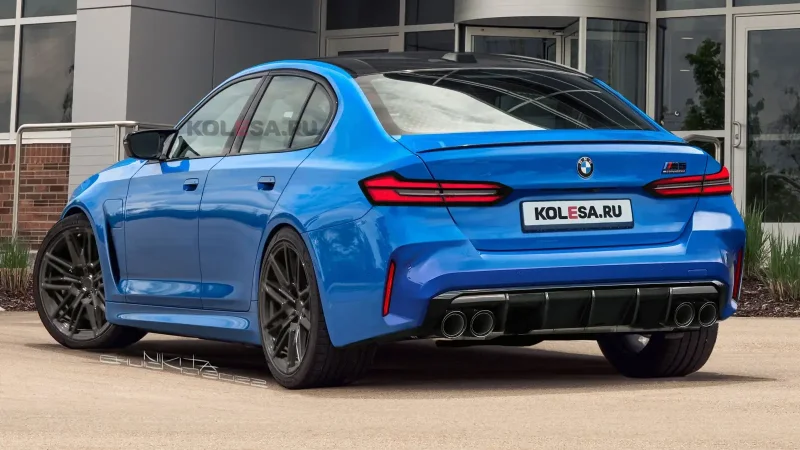 Новая BMW m5 2024