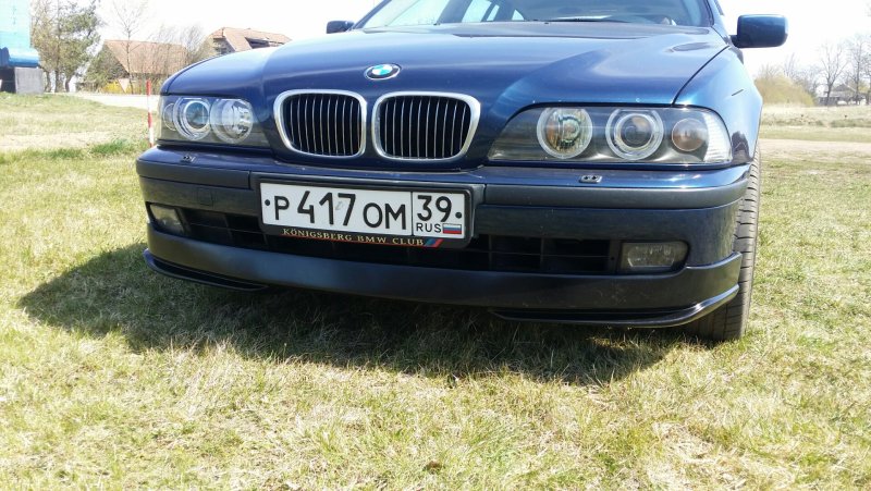 BMW e39 без бампера