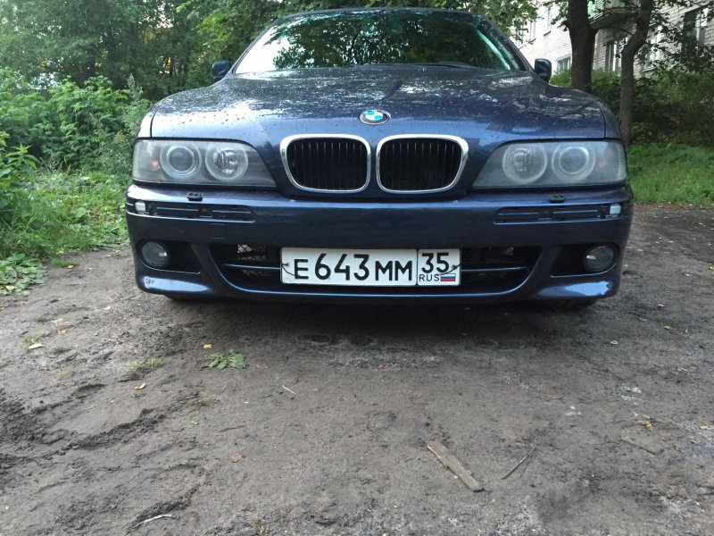 Бампер е39