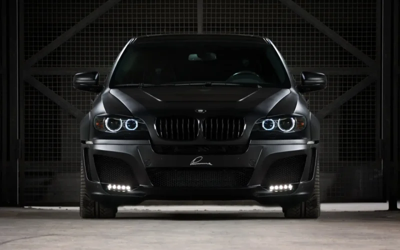 Черный BMW x4 g02