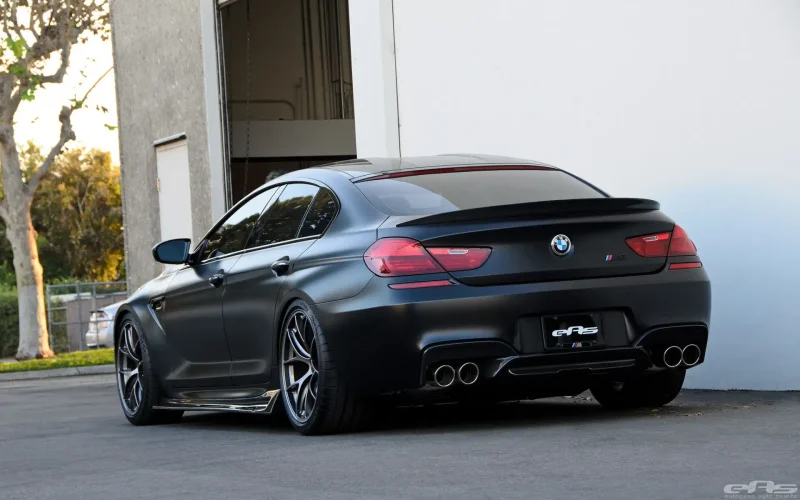 BMW m6 Gran Coupe Black Matte