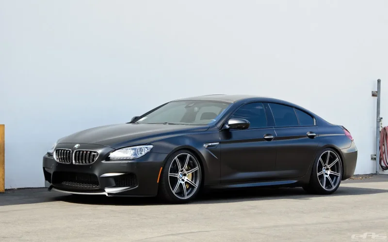 BMW m6 Gran Coupe черная