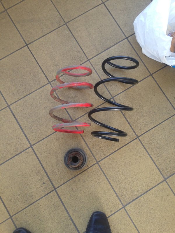 Пружины БМВ е60 XI передние