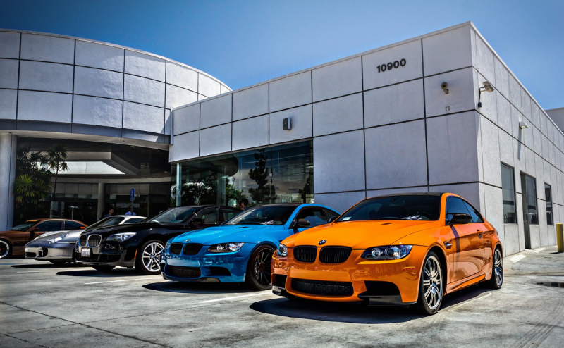 3 БМВ м5 в ряд