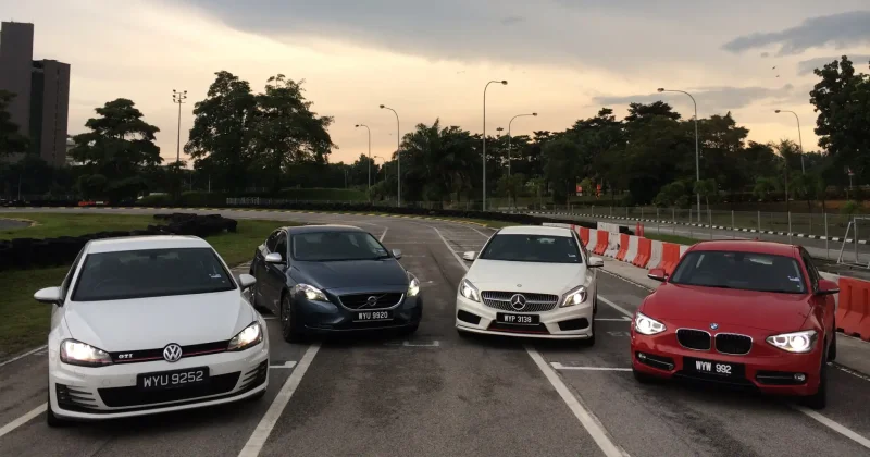 Volvo v40 vs Golf
