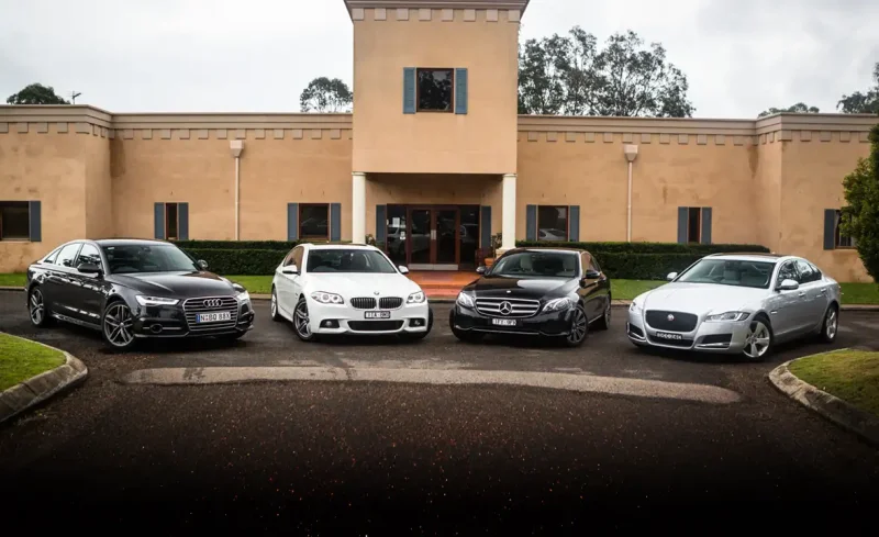Mercedes-Benz e-class, BMW 5, Audi a6