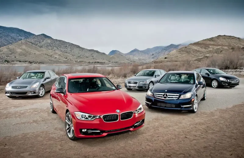 BMW Mercedes Volkswagen Audi Porsche