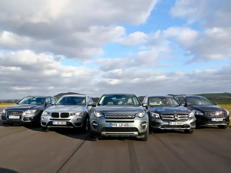 БМВ х5 и ленд Ровер Дискавери