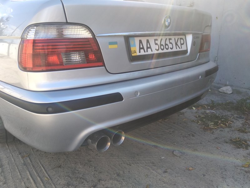 E39 м бампер задний