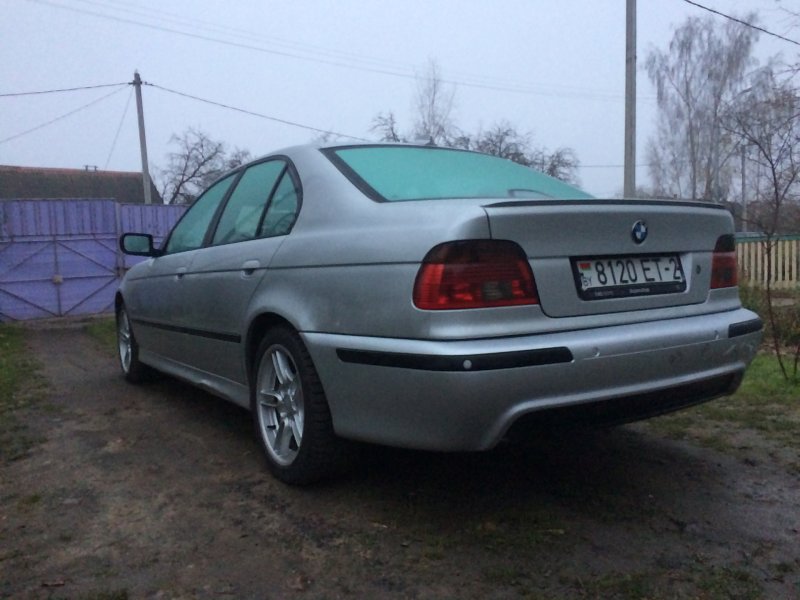 Задний бампер е39 Рестайлинг