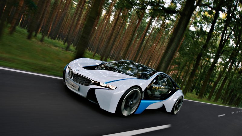 БМВ i8 черная