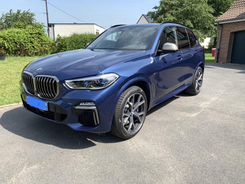 BMW x5 Blue Phytonic