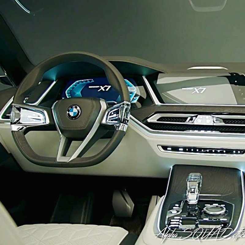 BMW x7 2022 салон