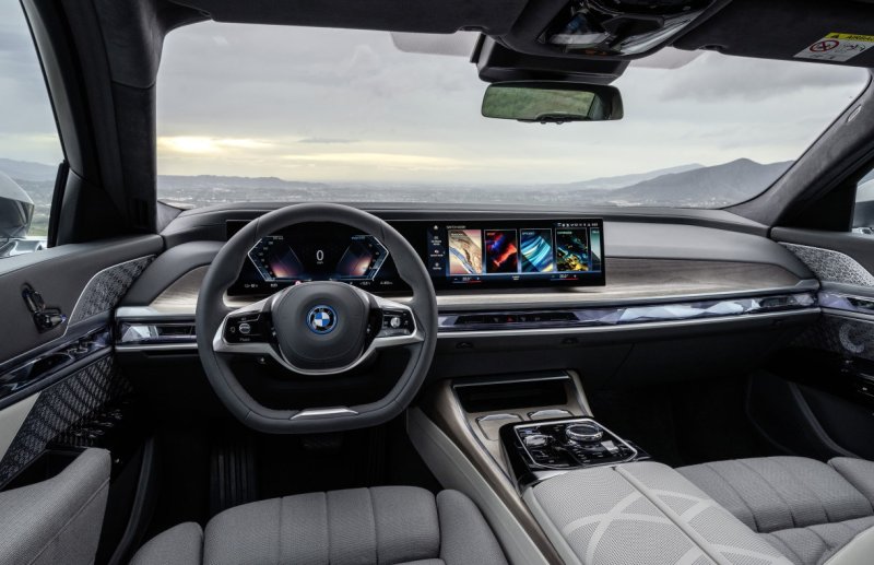 BMW x7 2020 салон