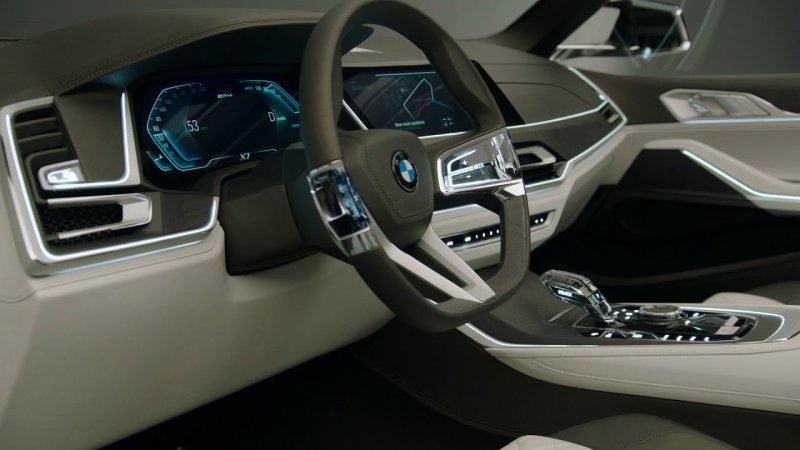 BMW x7 2020 салон